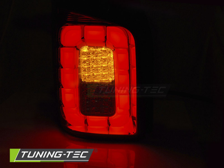 Voll LED Lightbar Design Rückleuchten für VW T6 15-19 rot/klar